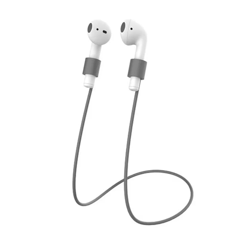 1/3pcs Silicone Strap Magnetic Anti-Lost Rope Bluetooth TWS Earphone Anti Lost Strap For Airpods 1/2/3 Gen Lenovo Earbuds Cord Oasis Select 1pcs Grey No Magnetic