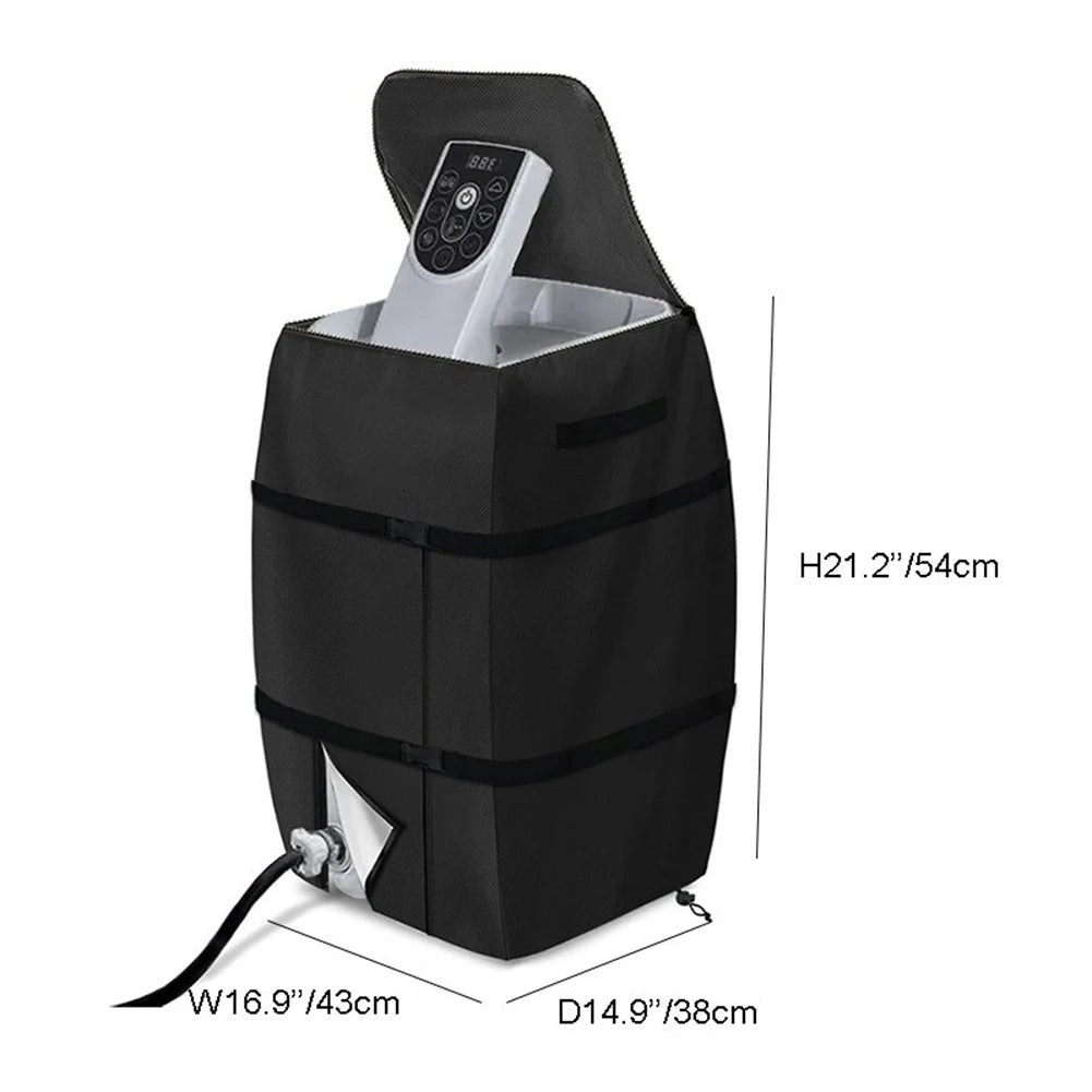 Inflatable Spa Water Heater Pump Cover 43x38x54cm For Tub Spa Heater Pump Cover Outdoor Pool Parts Oasis Select
