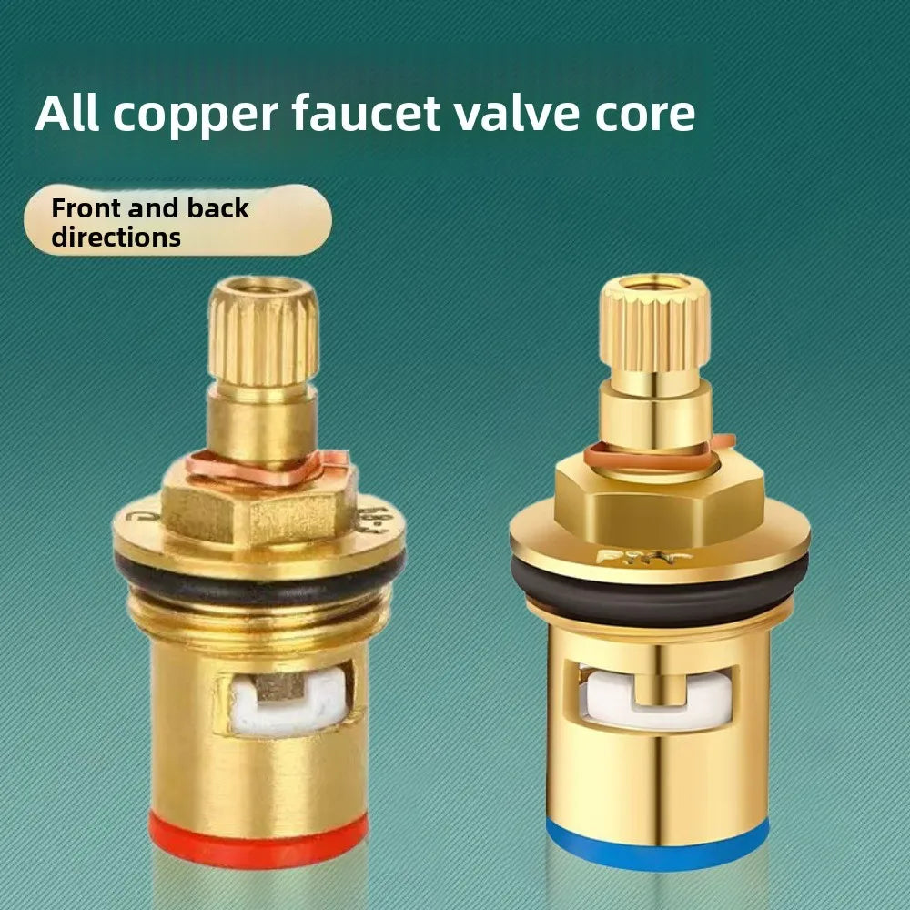 1PCS Universal Faucet Valve Replacement Brass Cartridge Inner Tap Valve for Household Bathroom Kitchen Faucet Supplies Oasis Select