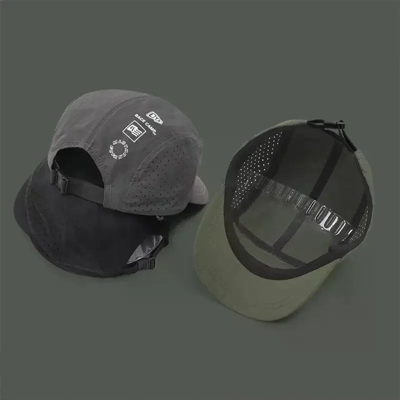 Summer Thin Breathable Mesh Baseball Caps For Men And Women Outdoor Camping Leisure Sun Protection Quick-drying Hiking Hats Oasis Select
