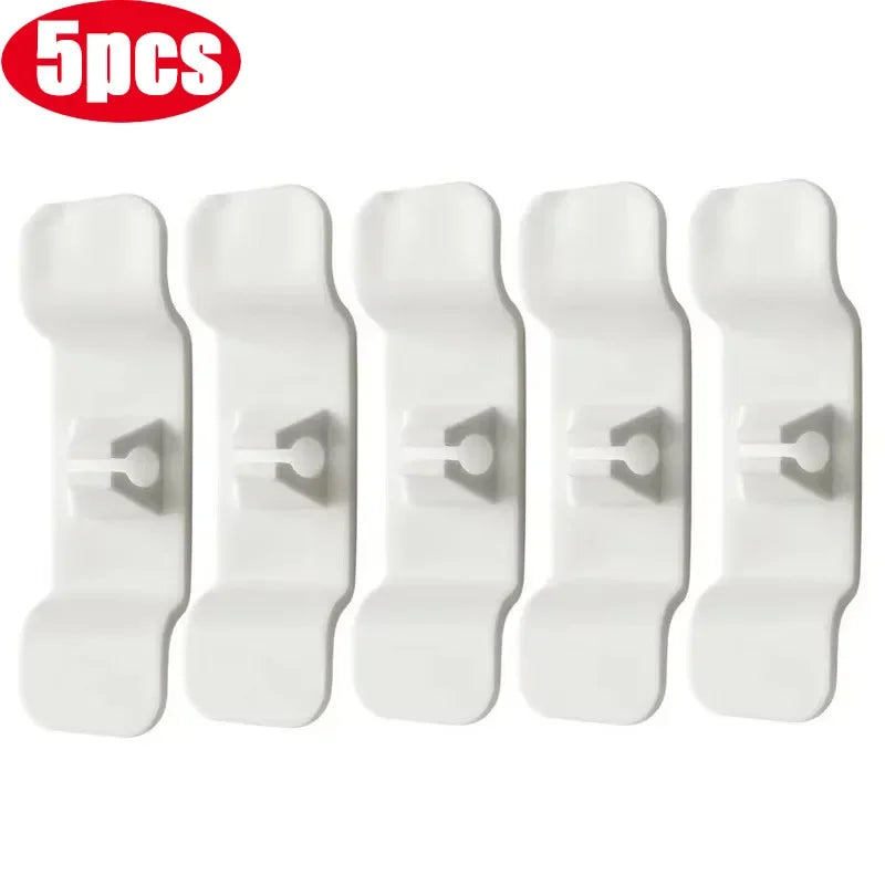 1/2/3/5/6pcs Cord Organizer Cable Wrap Holder For Kitchen Appliances Mixers Blenders Coffee Makers Pressure Cookers Air Fryers Oasis Select 5PCS White