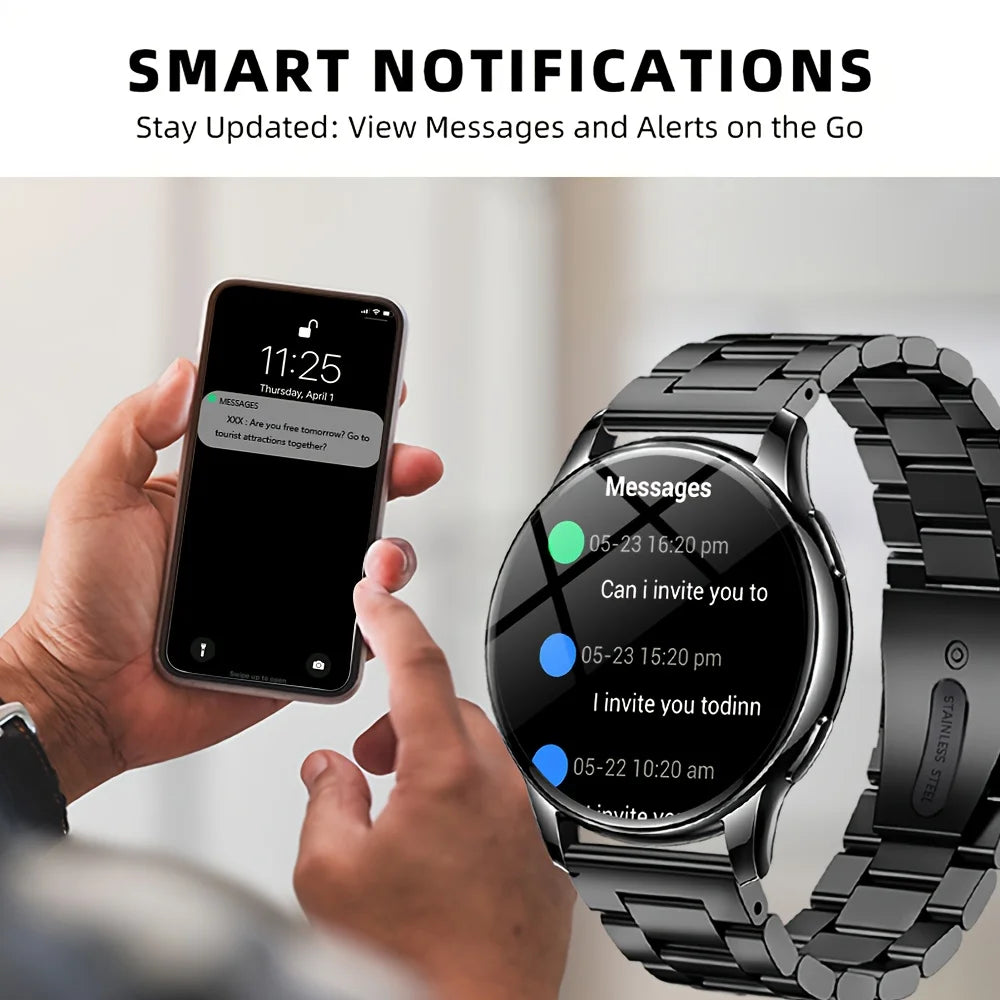 ERUN Smart Watch 1.5" Touchscreen | Call, Music & Fitness