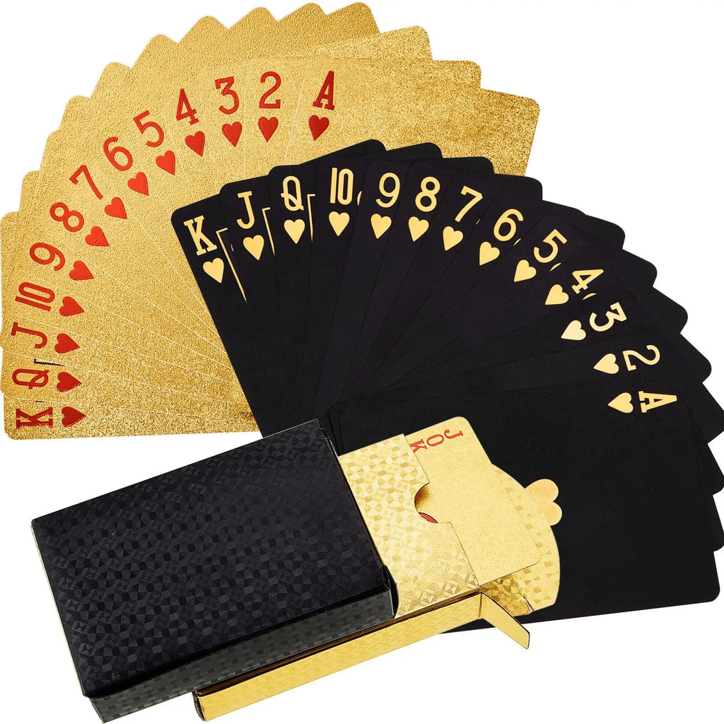 1Set Decks Playing Card Waterproof Poker Cards Plastic PET Poker Card Novelty Poker Game Tools for Family Game Party Oasis Select