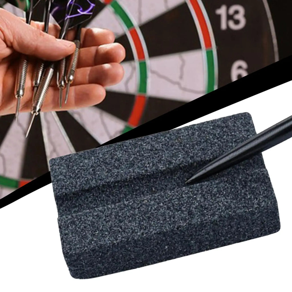 Dart Sharpener V-Shape Darts Sharpenning Tool Grinder Sharpener Portable Tip Point Dart Sharpening Stone Dart Sharpener Tools Oasis Select