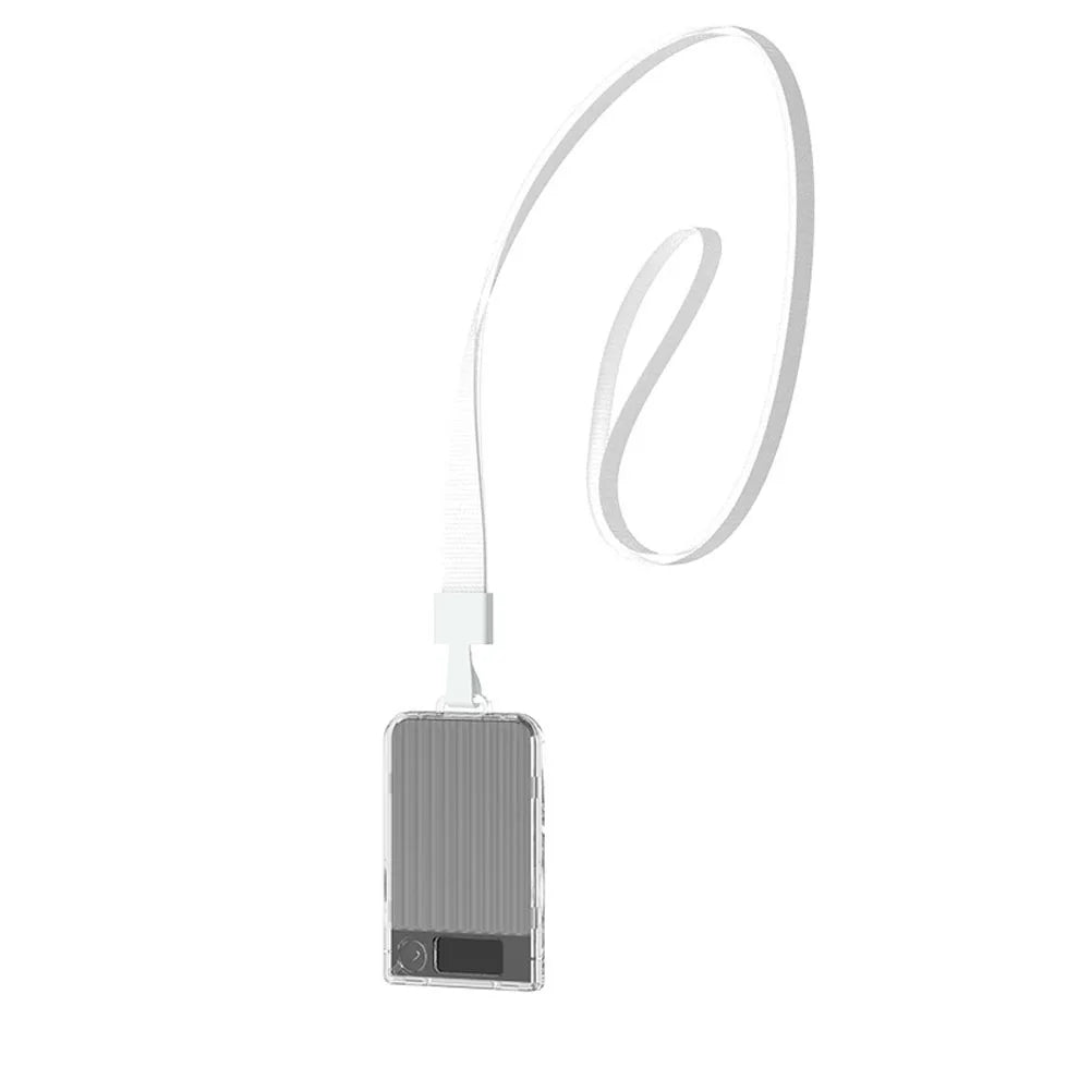 1 Pcs Case PC Case With Magnetic Holder Outdoor Lanyard For Plaud Note/Note Pro AI Voice Recorder Replace Practical Supplies Oasis Select Transparent