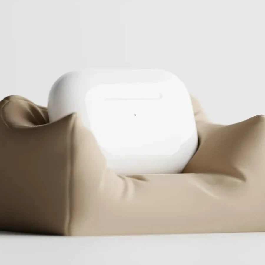 3D Cute Mini Sofa Earbud Holder Stand Creative Desktop Display Bracket for Earphones Universal Earphone Case Storage Cradle Oasis Select