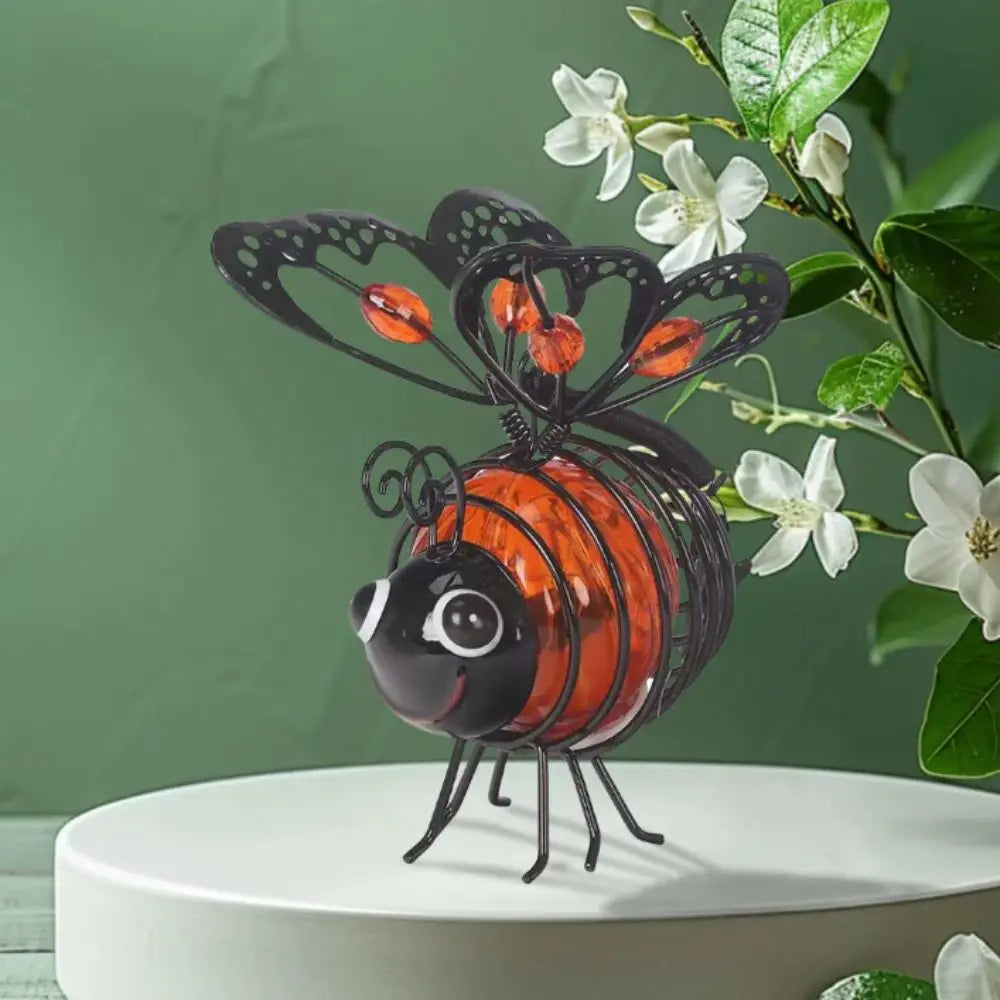 Solar Hanging Bee Light – LED Outdoor Garden Décor, 3 Colors