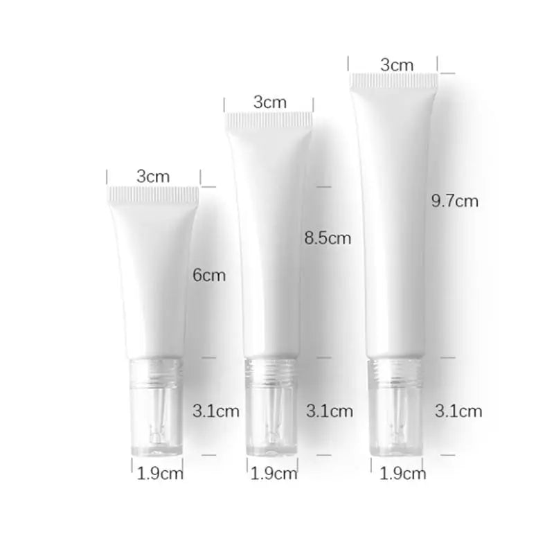 Refillable Cosmetic Soft Tubes 10/15/30g | Dropper Bottles