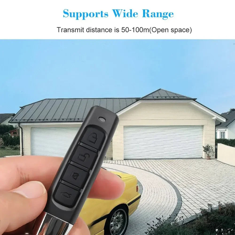 433MHz 4-Button Remote Control Duplicator 1/50PCS Clone Cloning Code for Car Key Garage Door Gate Opener Oasis Select