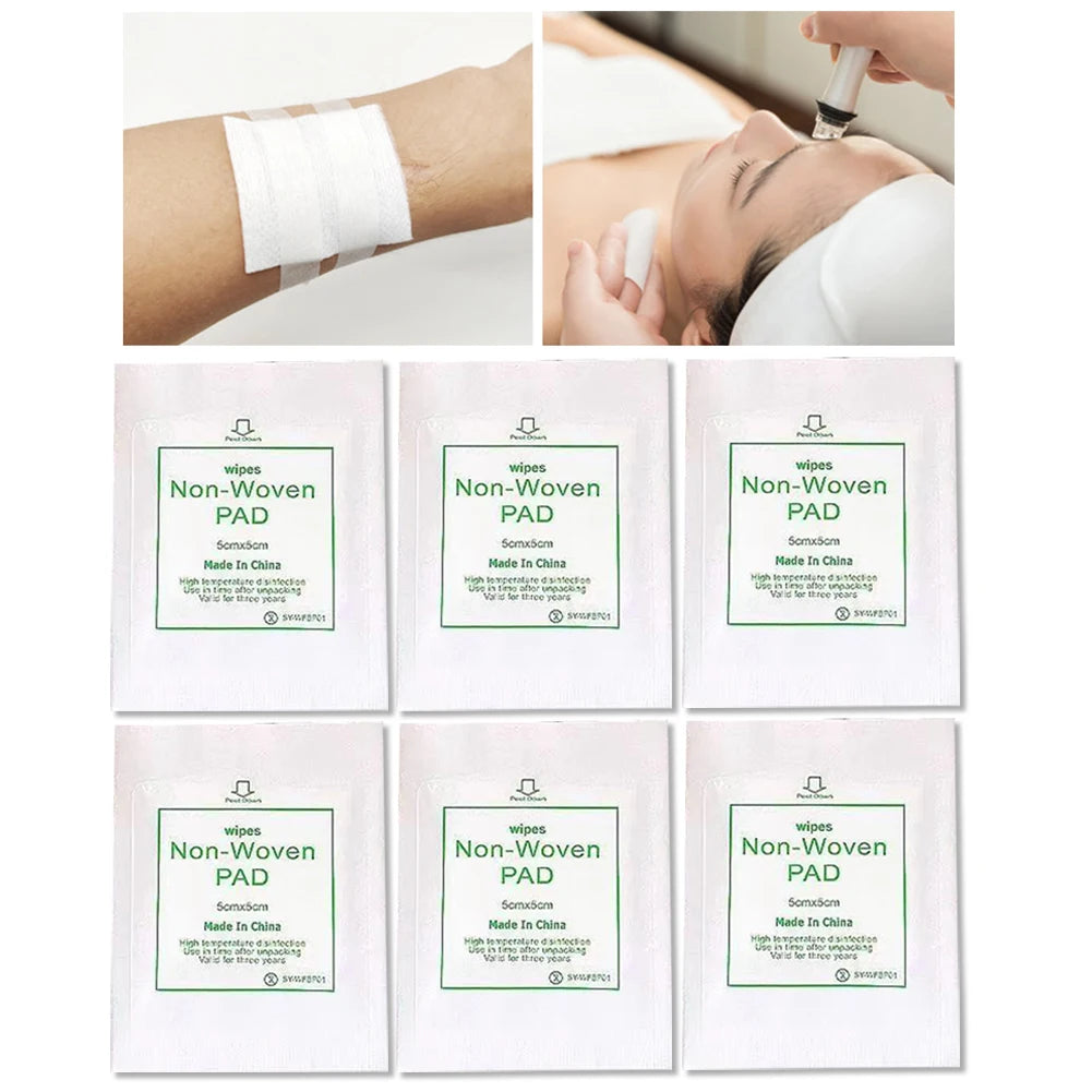 50/100pcs Sterile Medical Gauze Pad Wound Care Supplies Non-woven Gauze Pad Cotton First Aid Waterproof Wound Dressing Oasis Select