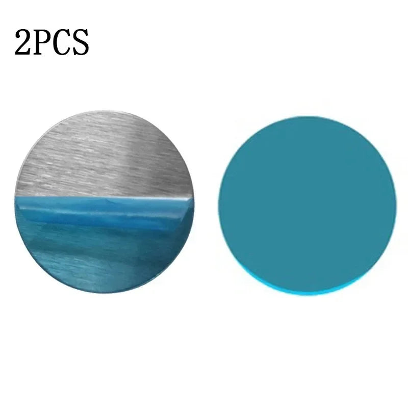 1-20pcs 30x0.3mm Sticker Metal Plate Disk Iron Sheet for Magnet Mobile Phone Holder For Magnetic Car Phone Stand holders Oasis Select 2Pcs