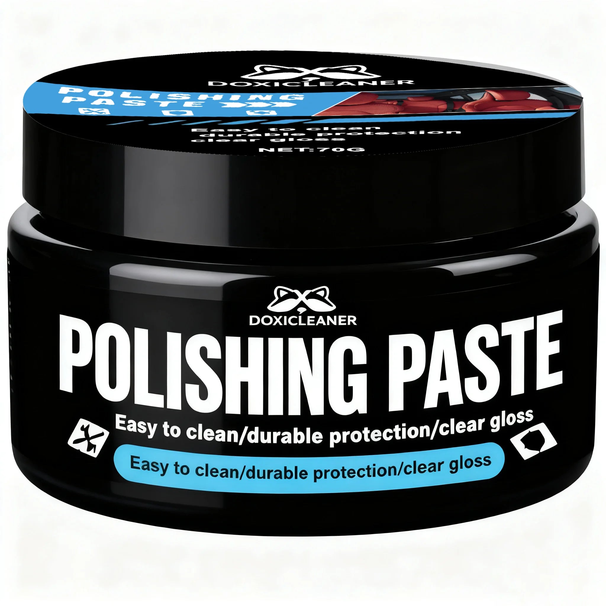 70g Car Plastic Restorer Polish Paste – Bumper, Tire & Trim Plastic Restorer Paste Oasis Select 70g