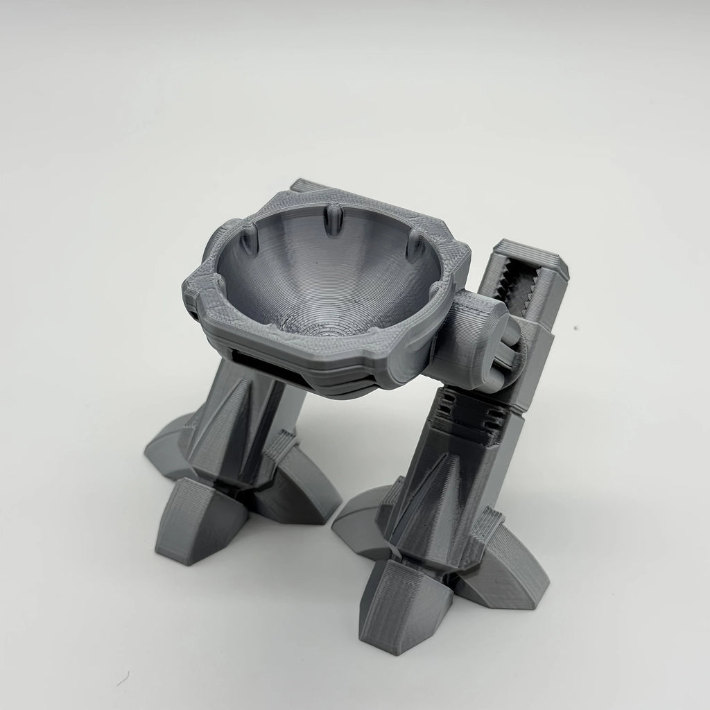 Mechanical Egg Cups Robot 3D Printed Novelty Two-Legged Mecha Egg Holder Breakfast Table Decor Funny Unique Kitchen Gadget Gifts Oasis Select