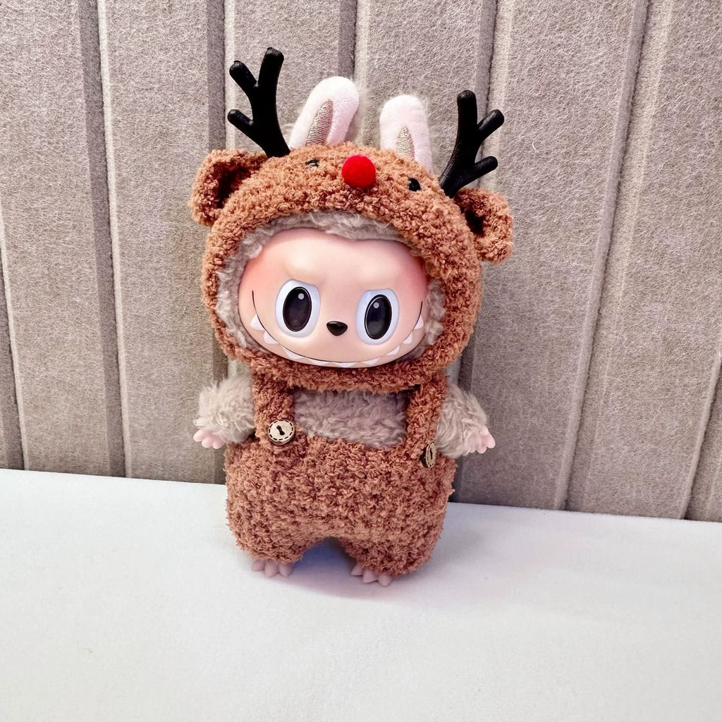 Mini Plush Doll'S Clothes Outfit Accessories For Korea Kpop Exo Labubu V1 V2 Idol Dolls Pit strip climbing suit Clothing Gift Oasis Select