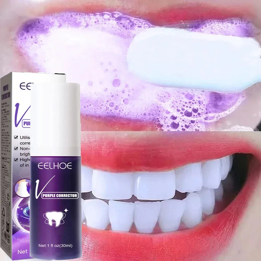 Teeth Whitening Color-Correcting Toothpaste | Stain Remover