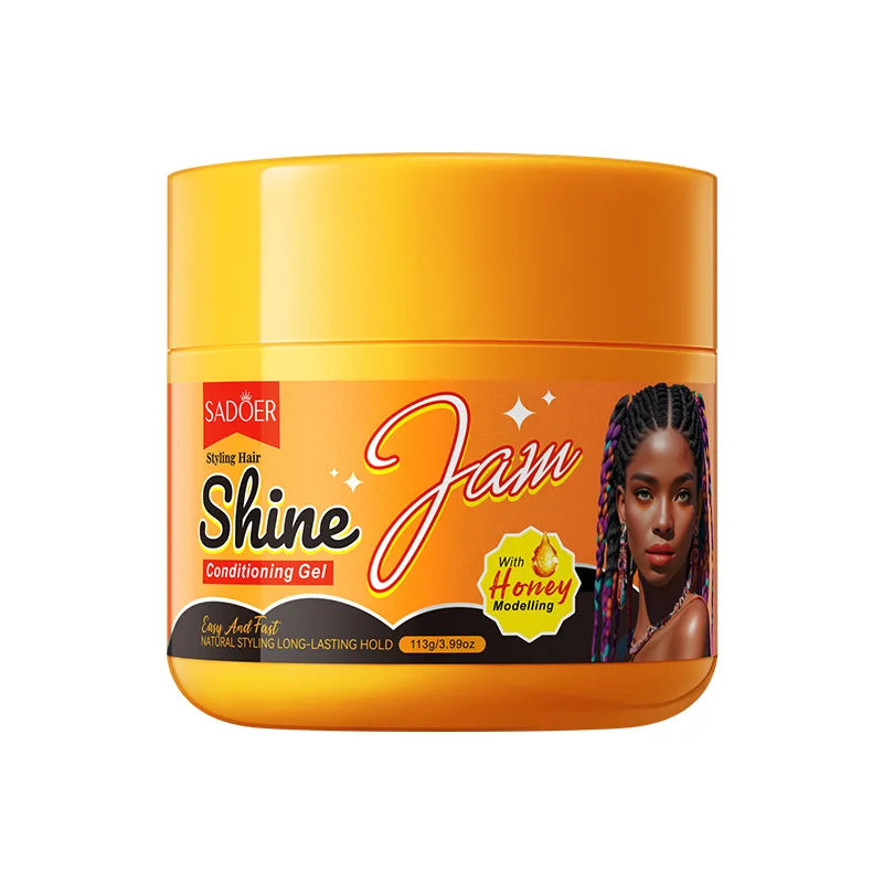 Beeswax & Honey Hair Styling Gel 113g – Non-Sticky Hold Hair Styling Gel Oasis Select 1Pc