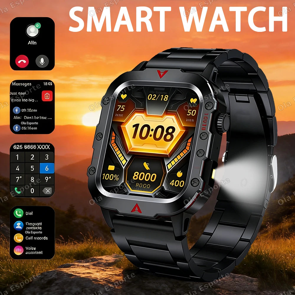 Ola Esporte HT30 Sports Smartwatch – Bluetooth Call & LED