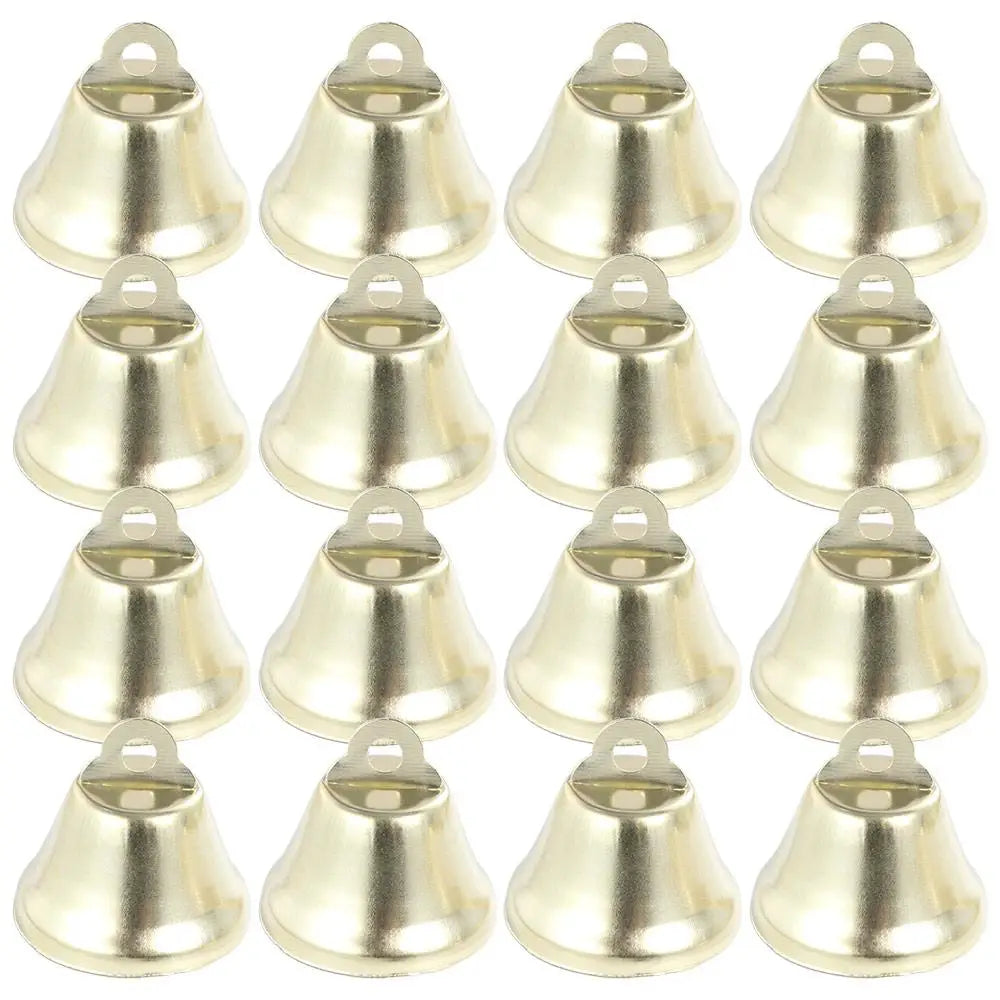 50pcs Gold Jingle Bells – Multi-Size DIY Craft & Wedding Decor DIY Craft Bells Oasis Select