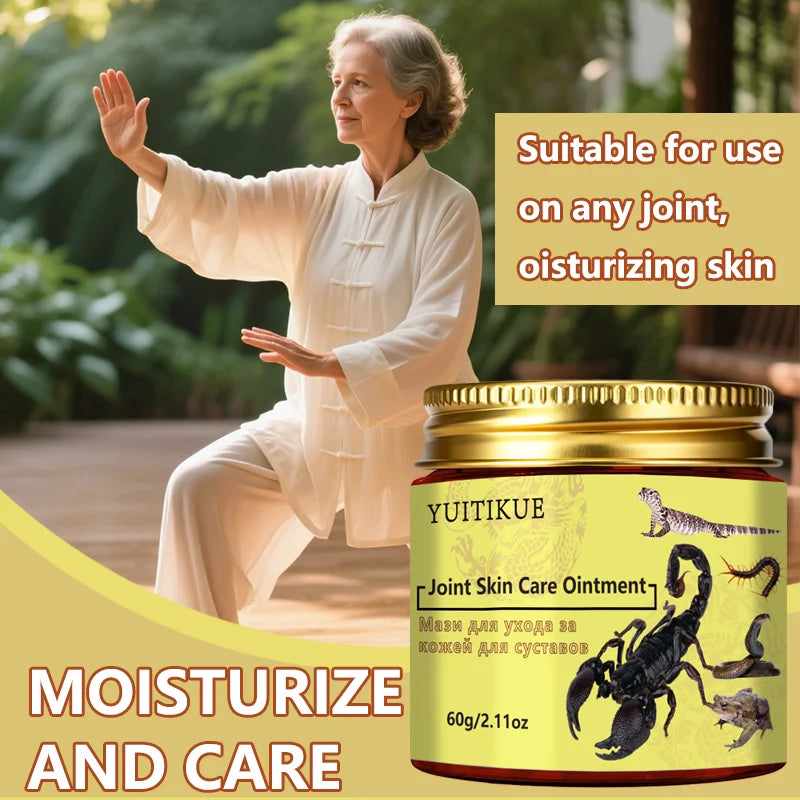 YUITIKUE Joint Skin Care Ointment Hydrated Light Non-Sticky Moisturize For Wrist Knee Neck Ankle Full Body Use Oasis Select