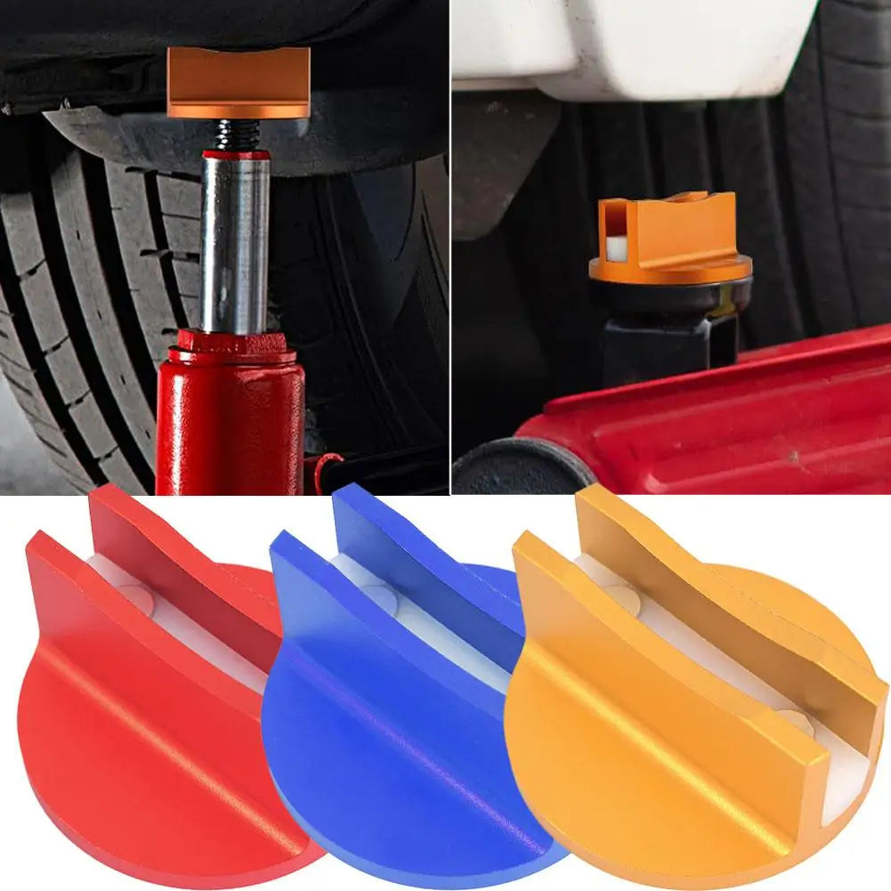 Magnetic Pinch Weld Jack Pad – Aluminum Grooved Jacking Puck Vehicle Jack Adapter Oasis Select