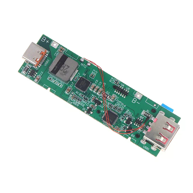 Fast Charging 22.5W Power Bank Kit with TFT Color Screen, DIY 21700 Battery Case, Mini Portable Charger Oasis Select
