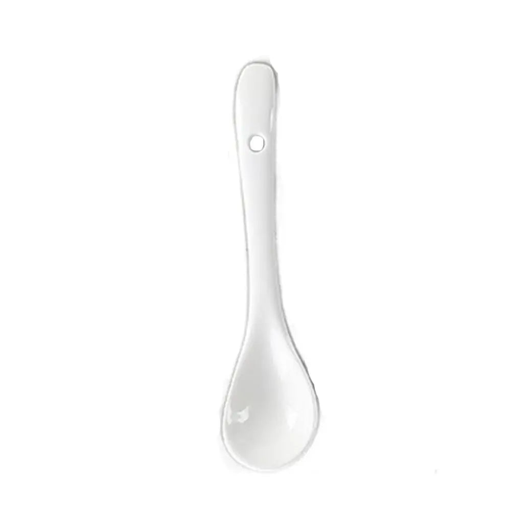 Ceramic Long Handle Spoon – Coffee, Tea, Honey & Ice Cream