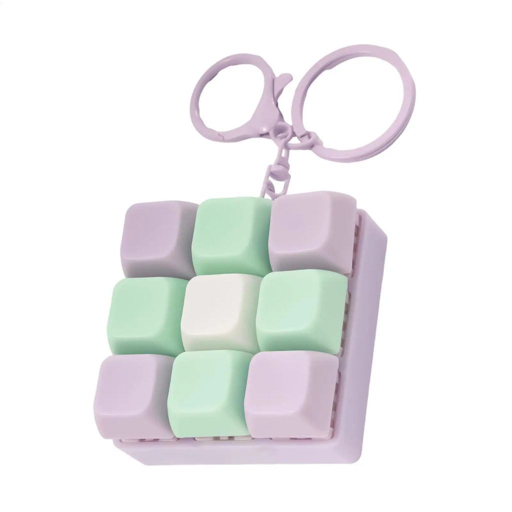 Fidget Decompressions 9 Keyboard Antistress Toys Stress-relieving Finger Keyboard Games Keychain Keyboard Clicker Fidget toys Oasis Select
