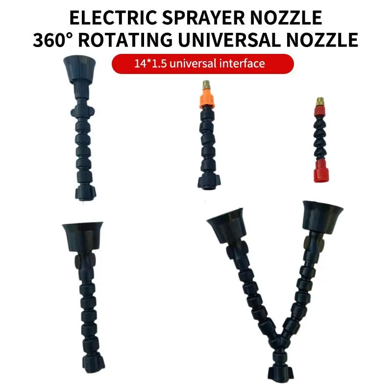 1Pcs High Pressure Irrigation Nozzle Cleaning Adjustable Spray Outdoor Cleaning Garden Sprayer Adjustable Water Pressure Hoses Oasis Select