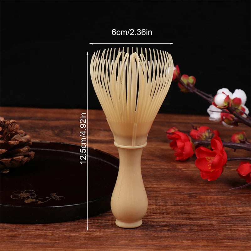 Traditional Matcha Whisk Reusable Resin Matcha Whisk Chasen Dishwasher Safe Matcha Stirrer Matcha Green Tea Powder Preparation Oasis Select