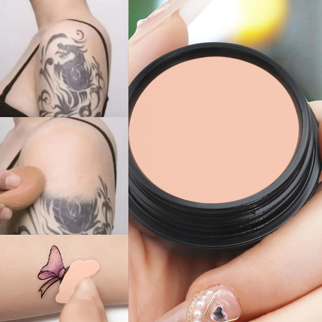 QIC Waterproof Full Coverage Concealer Cream | Long-Lasting
