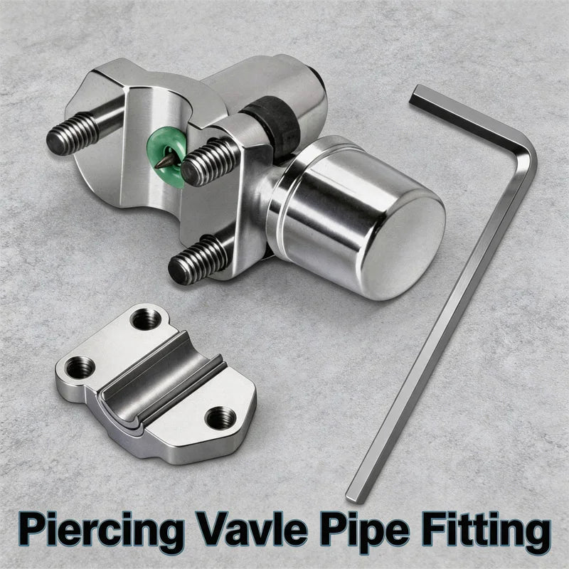 Refrigerator Puncture Valve BPV-31 Cartridge Piercing Valve Line Tap Valve For HVAC Air Conditioner Line Tap Faucet Valve Oasis Select