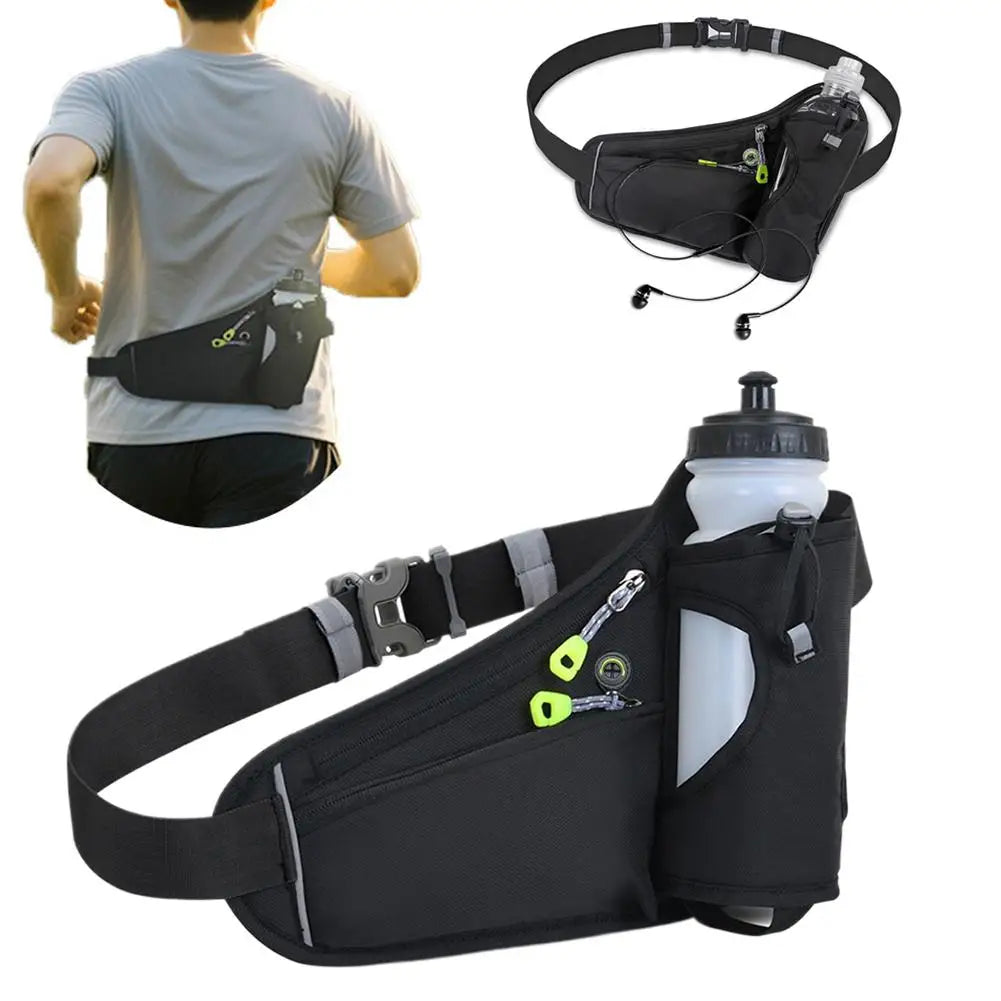Sport Water Bottle Holder Outdoor Camping Hiking Fitness Running Sports Packs For Men And Women Bicycle Cycling Belt Waist Bags Oasis Select