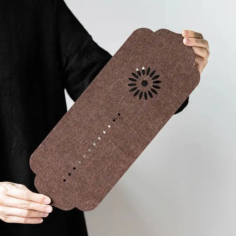 Waterproof Dry Bubble Mat Tea Mat Tea Seat Hollow Anti-scald Cup Mat Tea Tray Teapot Mat Oasis Select
