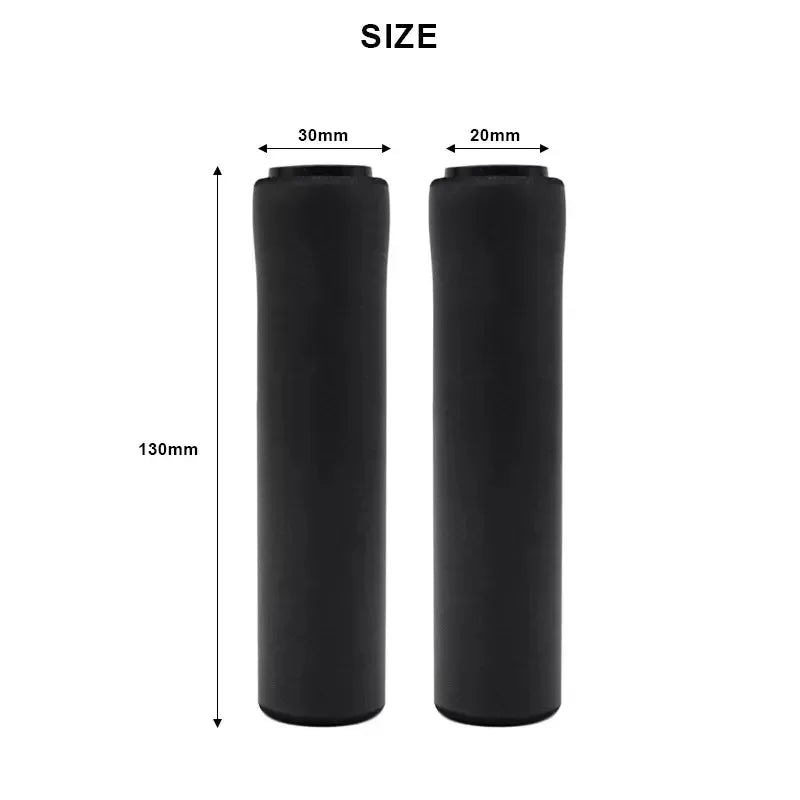 3/2/1Pairs Bicycle Grip Silicone Sponge Soft MTB Mountain Bike Handlebar Cover Anti Slip Shock-Absorbing Scooter Grip Oasis Select