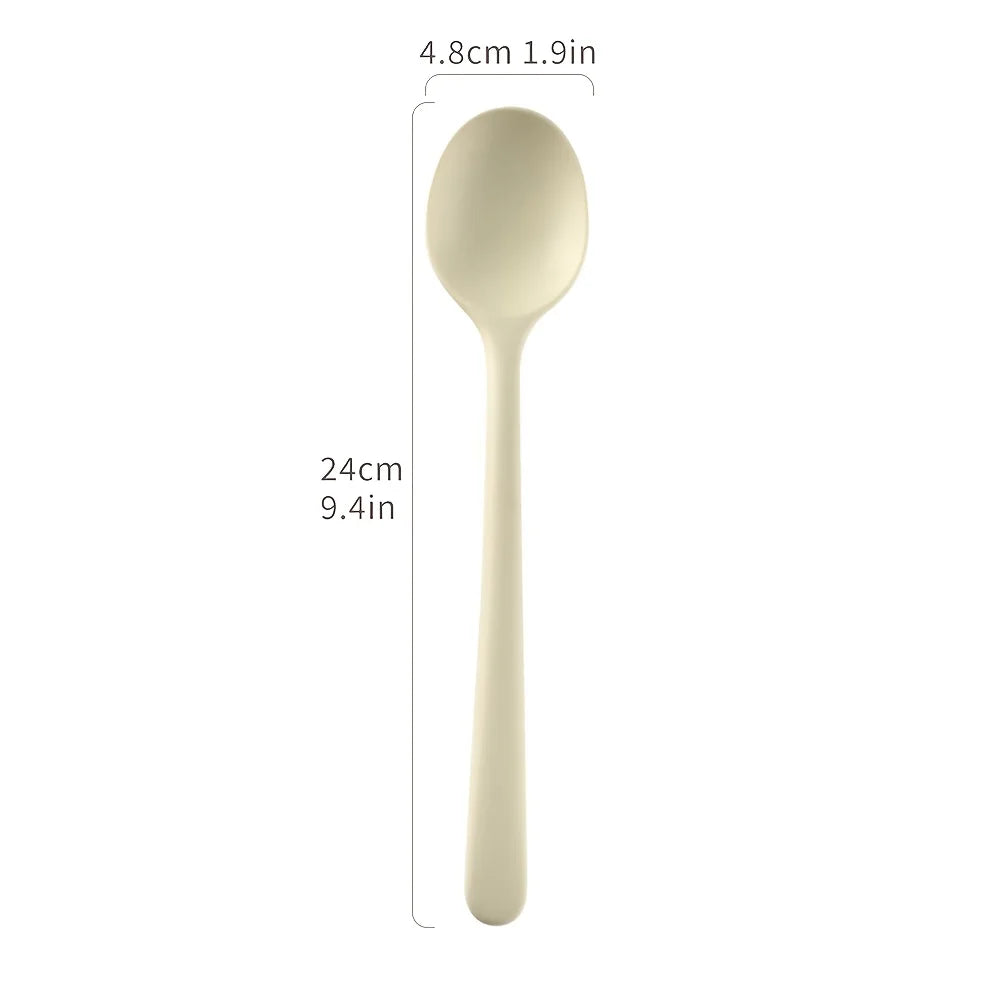 Heat-Resistant Non-Stick Silicone Spoons - Colorful Kitchen Utensils for Cooking,Baking, And Mixing Kitchen Essentials Oasis Select