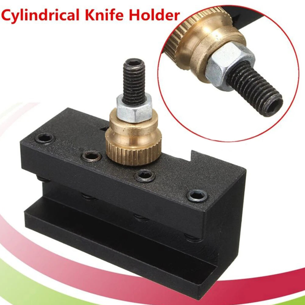 Mini Lathe 1/4"-1/2" Turning Tool Holder Kit For CCMT TCMT Milling Inserts Quick Change Post Facing Milling Tool Stand Oasis Select Default Title