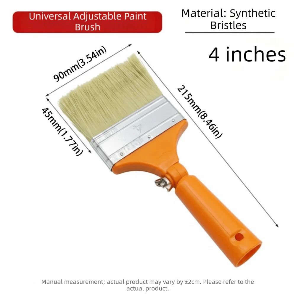 360° Adjustable Paintbrush | Replaceable Curved Head 2/3/4 In