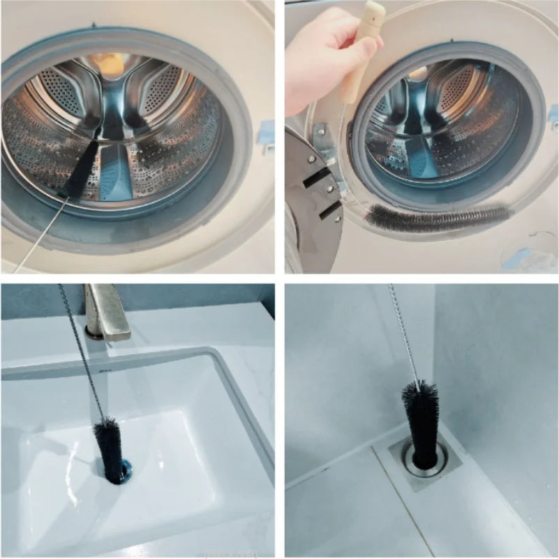 Cleaning Brush Lint Remover Flexible Long Multipurpose Duster Washing Machine Dryer Kitchen Sewer Cleaning Brushes Radiator Tool Oasis Select