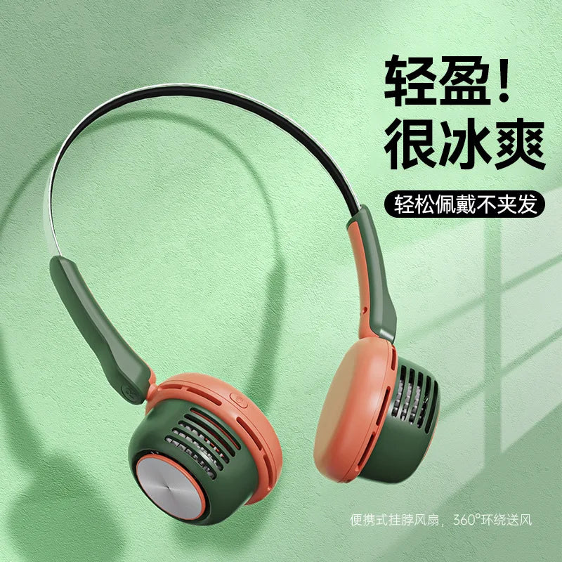 Bladeless Neck Fan – USB Rechargeable Hands-Free Portable Fan Bladeless Neck Fan Oasis Select