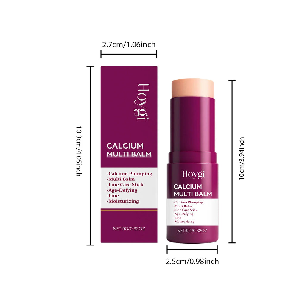Calcium Multi Balm Firming Lightweight Hydrating Face Balm Tightening Smoothing Moisturing Stick Daily Skincare Oasis Select