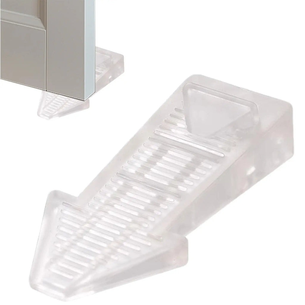 1PC door safety stopper wedge block door stopper Anti-Slip rear door retainer for home and office anti-collision stopper Oasis Select