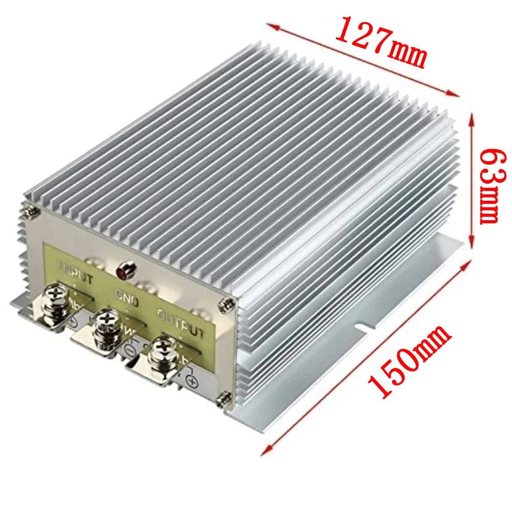 DC DC Converter 12V to 19V 30A 570W Step-up Voltage Regulator Boost Module Waterproof Oasis Select 12V to 19V 30A