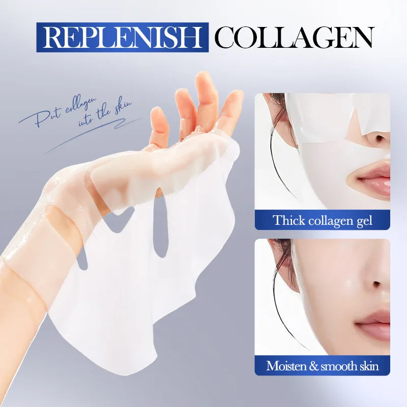 Collagen Glow Face Mask – Marine Collagen & Hyaluronic Acid
