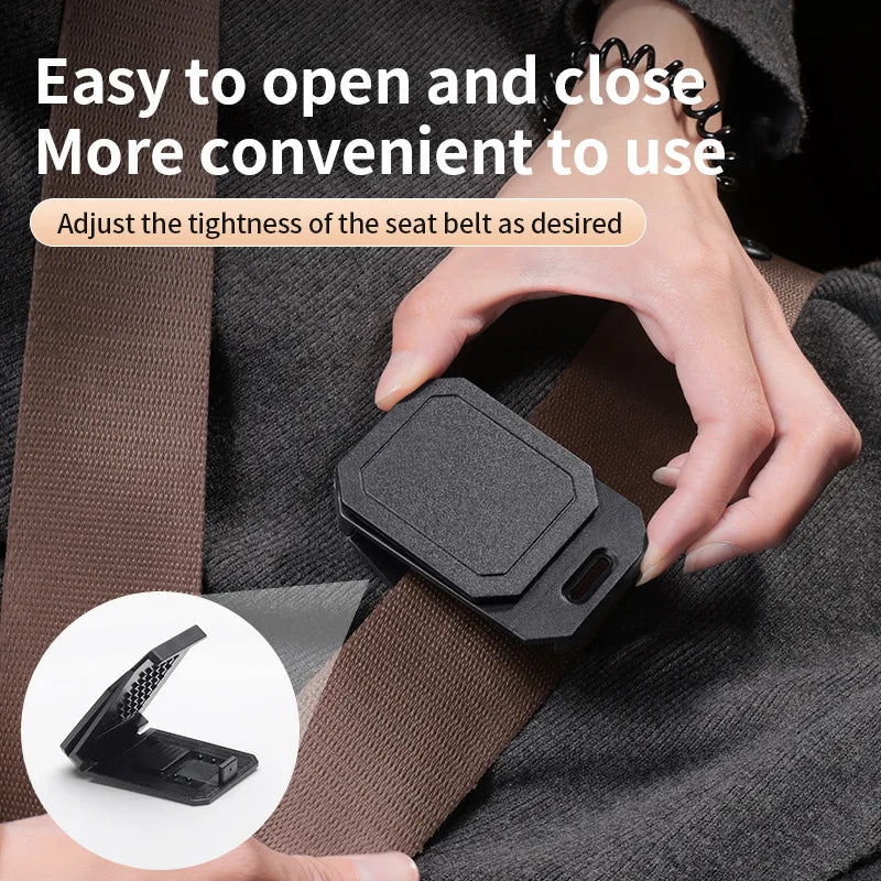 Car Seat Belt Adjuster Clip – Shoulder & Neck Comfort