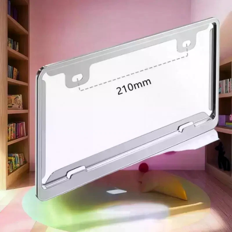 1/2PCS License Plate Frame Stainless Steel Car License Plate Cover Car Accessory For Japanese Standard License Plate Oasis Select