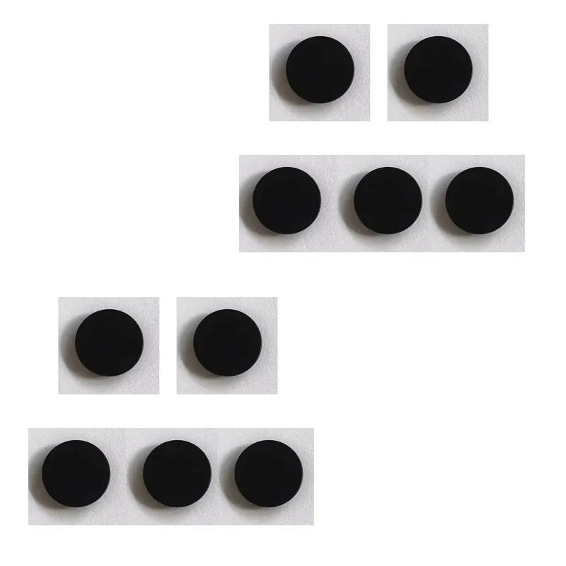 5/10/15pcs Round Finger Grip Tok Cellphone Holder Foldable Expanding Phone Stand Mobile Accessories For Iphone Finger Bracket Oasis Select 10pcs Black