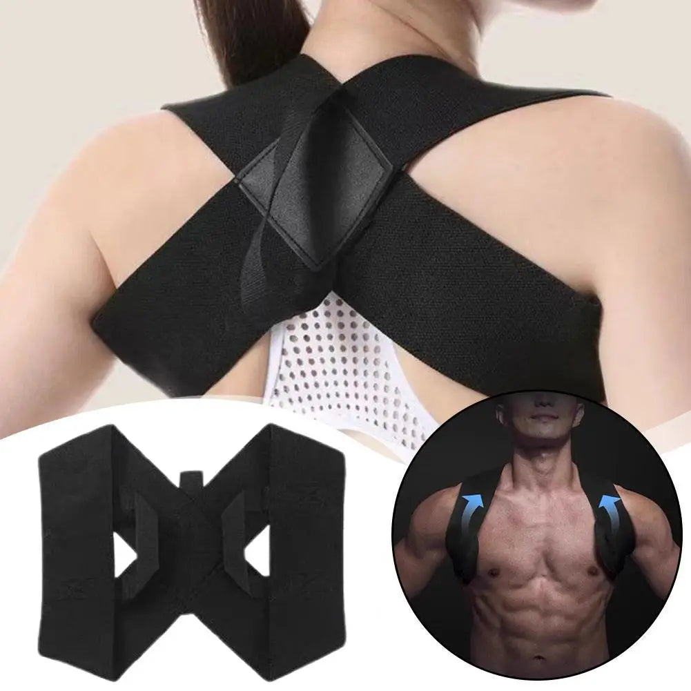 Back Posture Corrector Brace – Lumbar & Shoulder Support