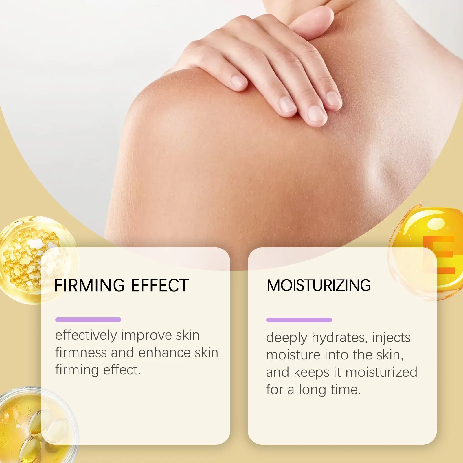 Bee Firming Body Cream Wrinkle Removal Fine Lines Improve Sagging Skin Increase Elasticity Massage Brighten Lifting Body Lotion Oasis Select