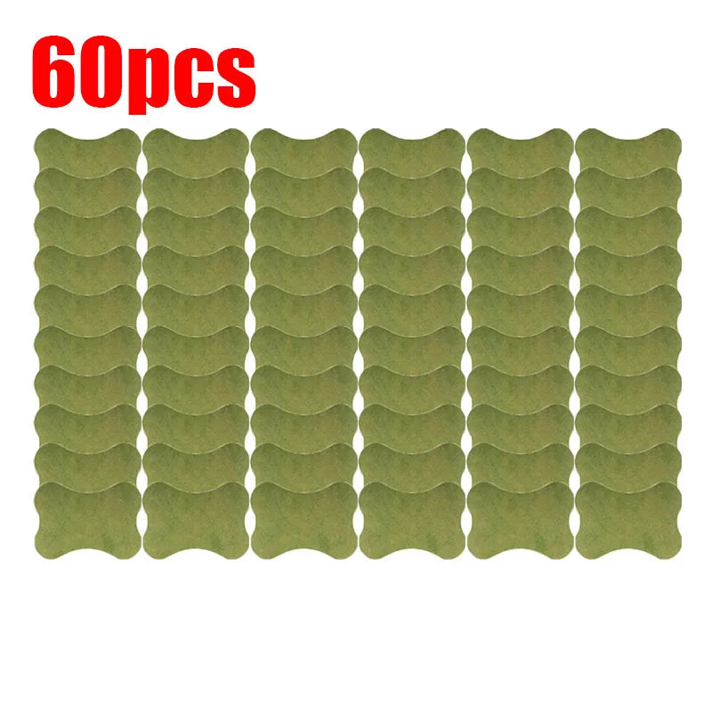 15/45/60/75PCS Knee Patch Neck Shoulder Mugwort Patch For Running Working Out And Sports Wearing Artemisia Self-Heating Patches Oasis Select 60pcs Lumbar spine