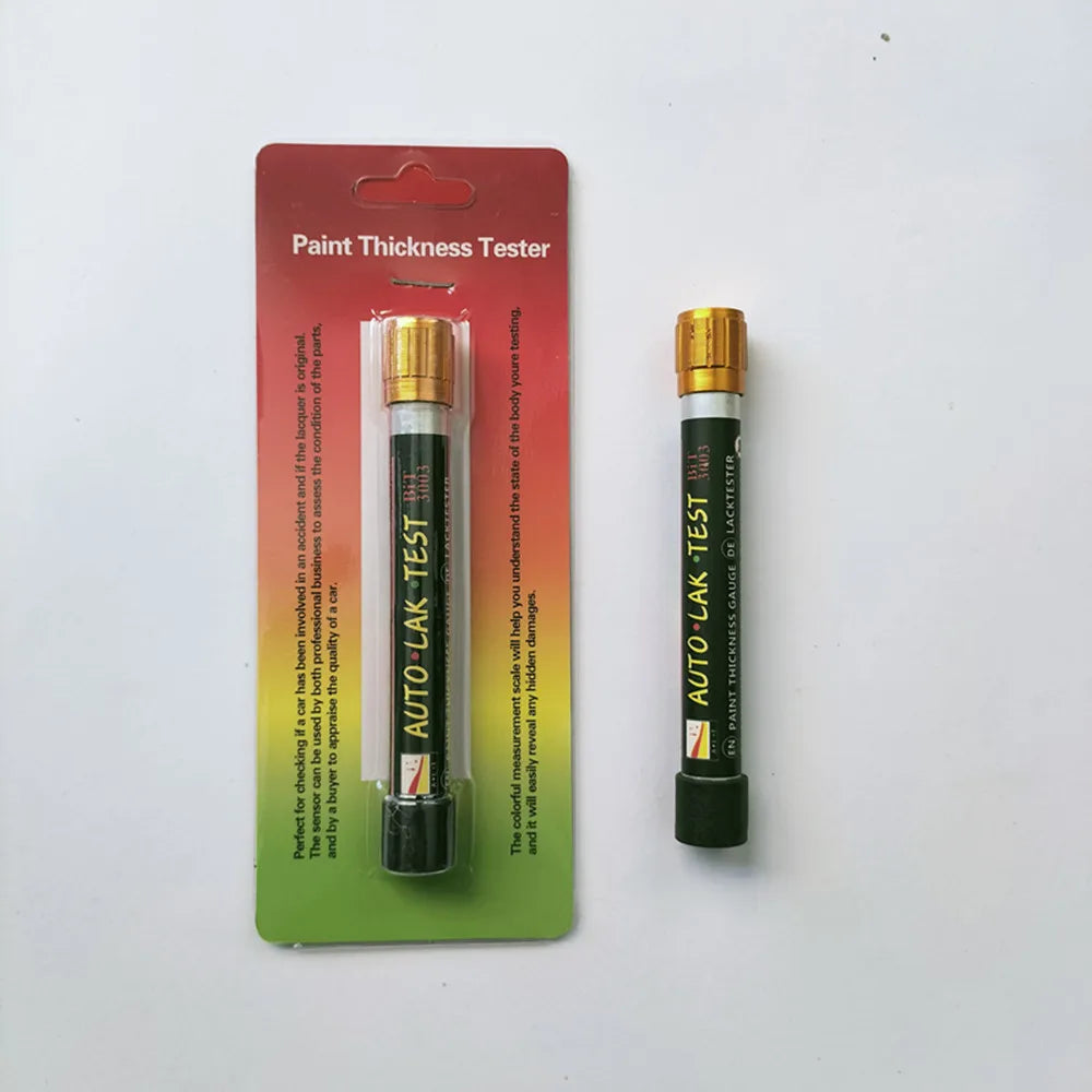 Portable Car Paint Thickness Tester – Color Scale Gauge Paint Thickness Gauge Oasis Select 2PCS Tester